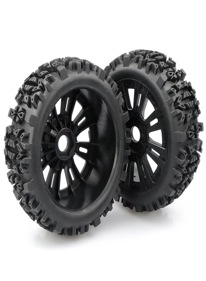 Aimrock 4PCS 1/8 RC Buggy Wheels & Tires 17mm Wheel Hex Pre-glued for Arrma Typhon 6S 3S Talion 6S Team Losi HPI RC Off Road Car - Image 4